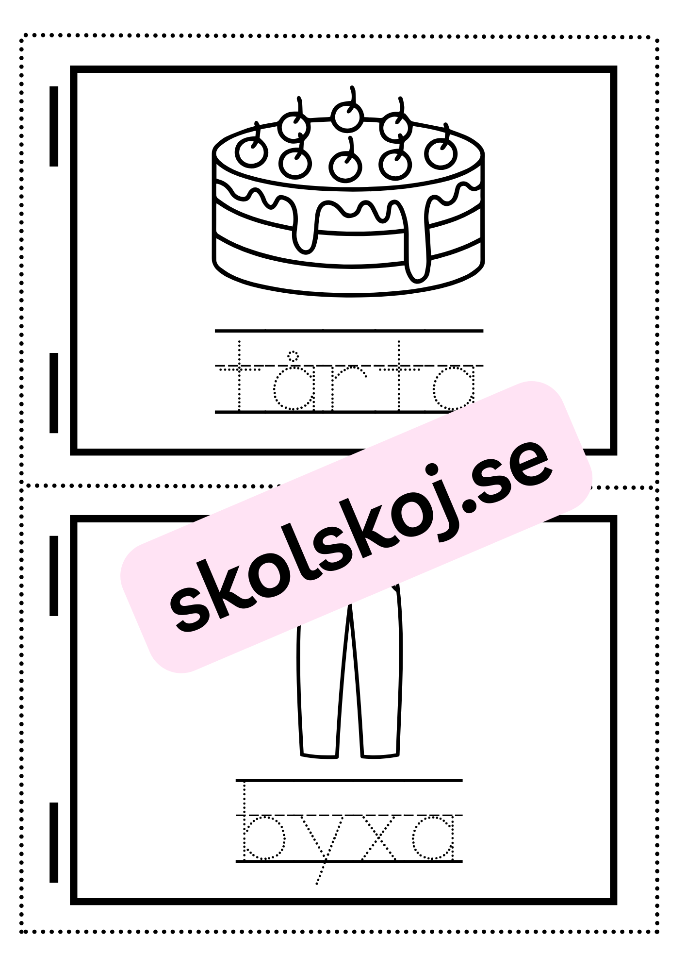 Min skrivbok - Minibok - 40 sidor