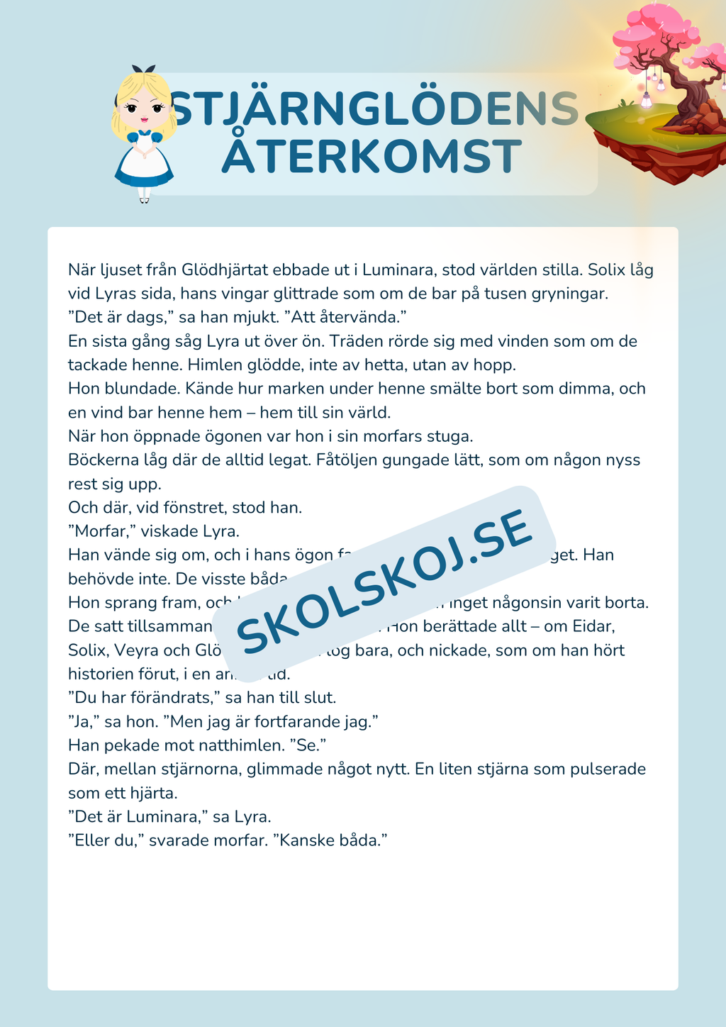 Lyra och Stjärnglödens hemlighet
