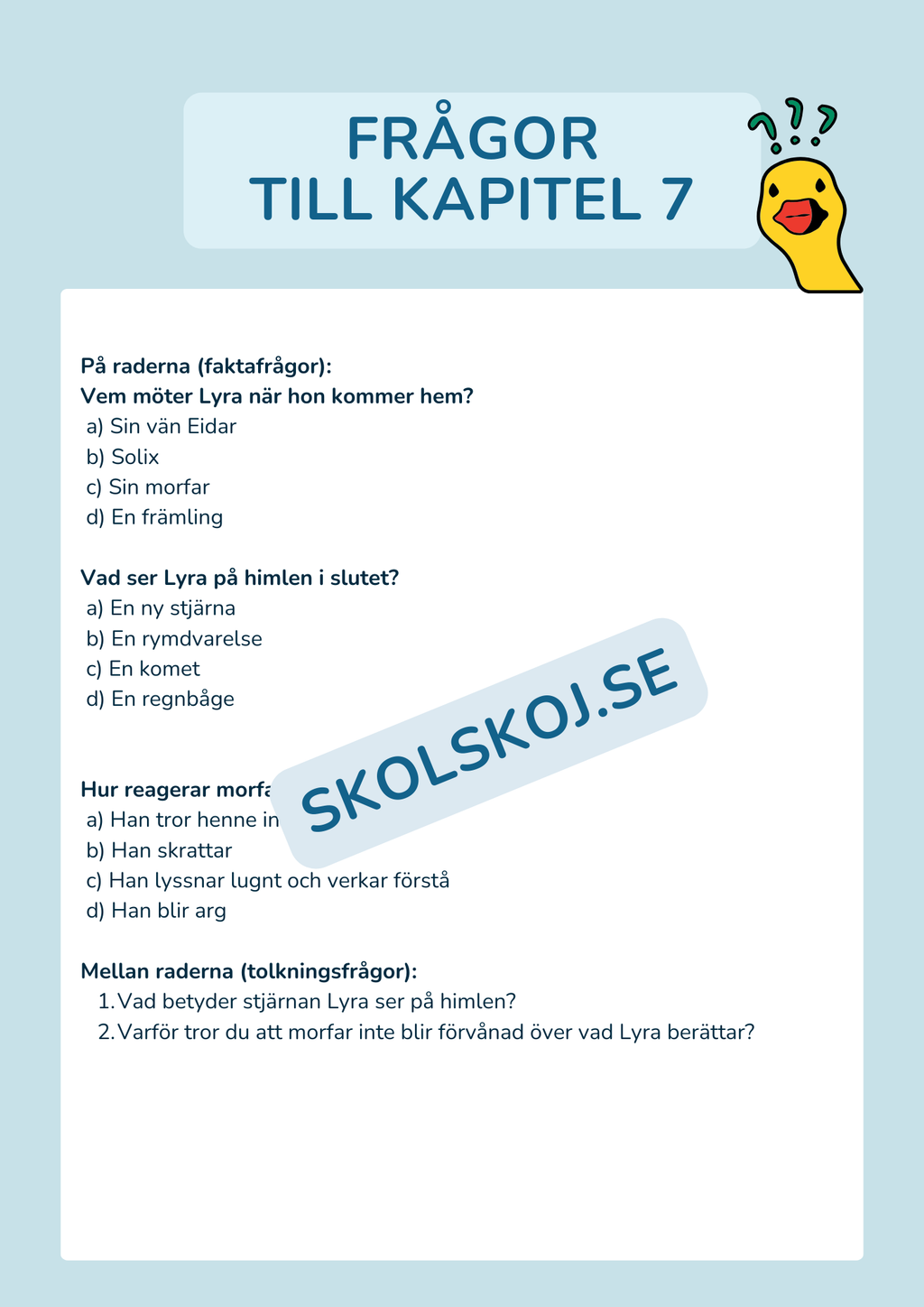 Lyra och Stjärnglödens hemlighet