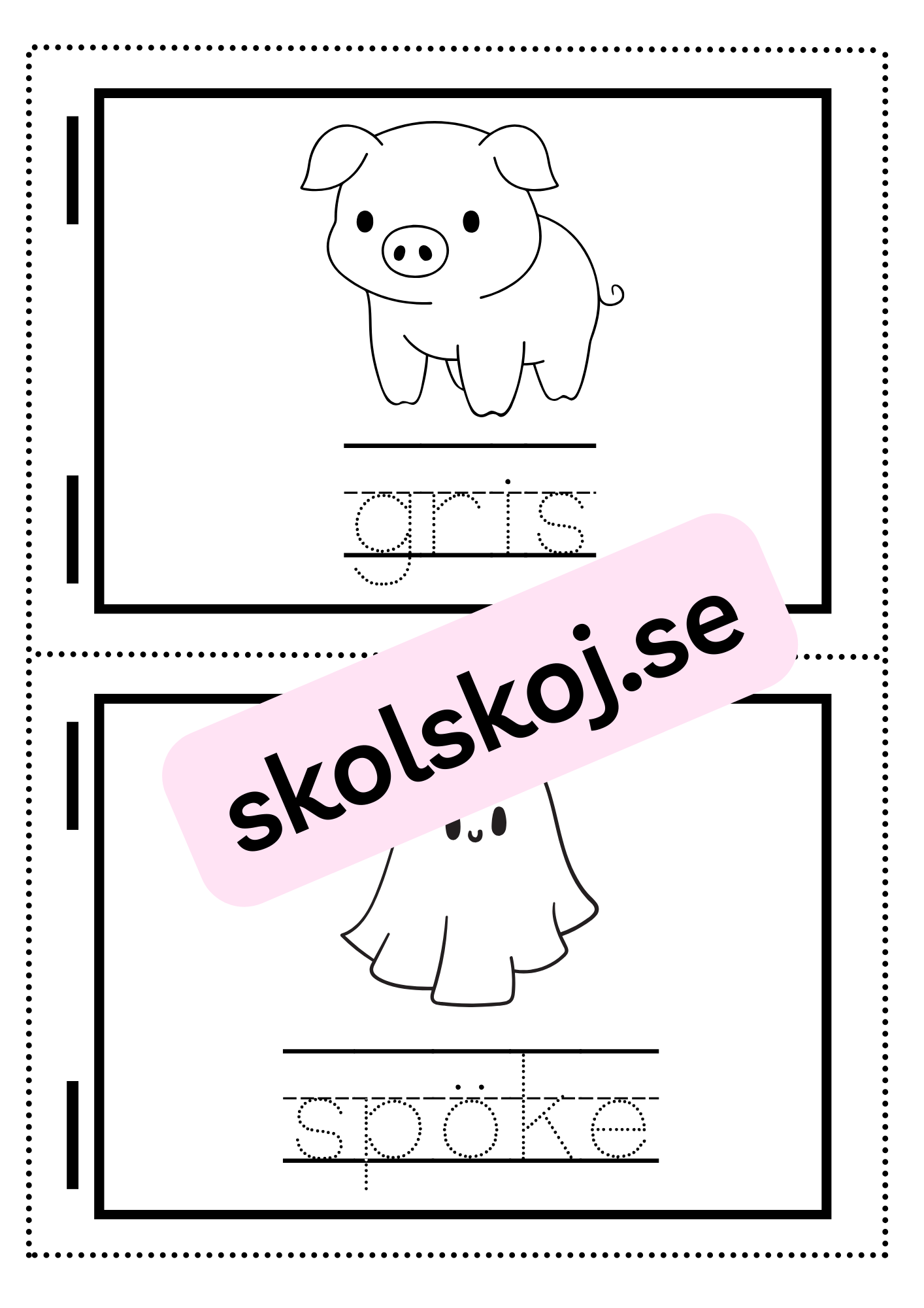 Min skrivbok - Minibok - 40 sidor