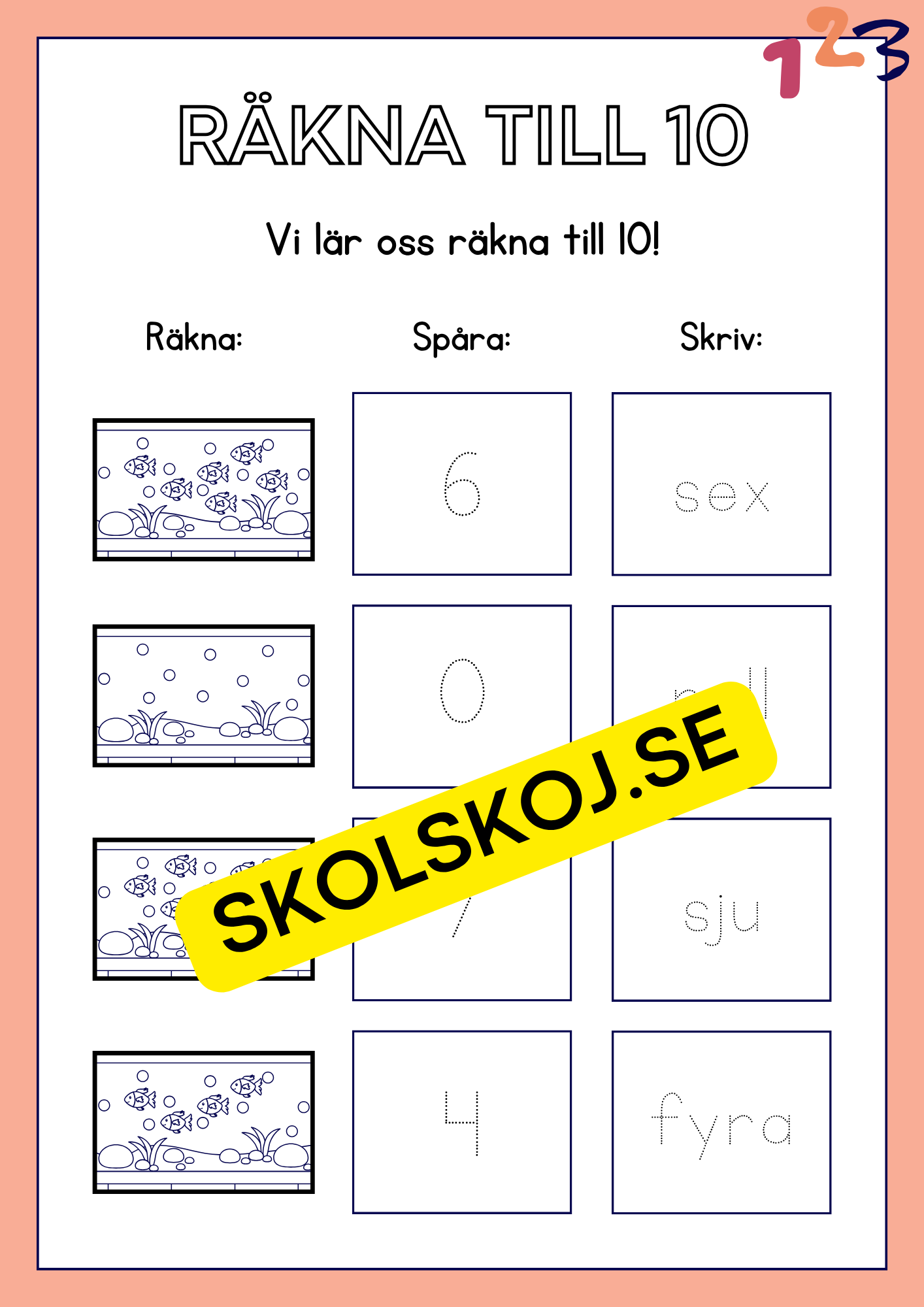 Räkna till 10