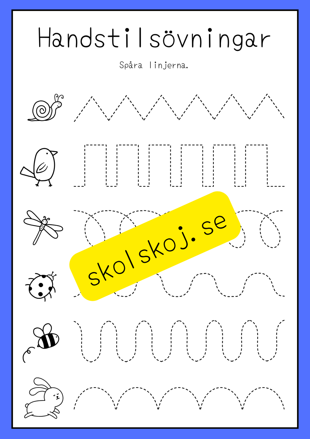 Handstilsövningar