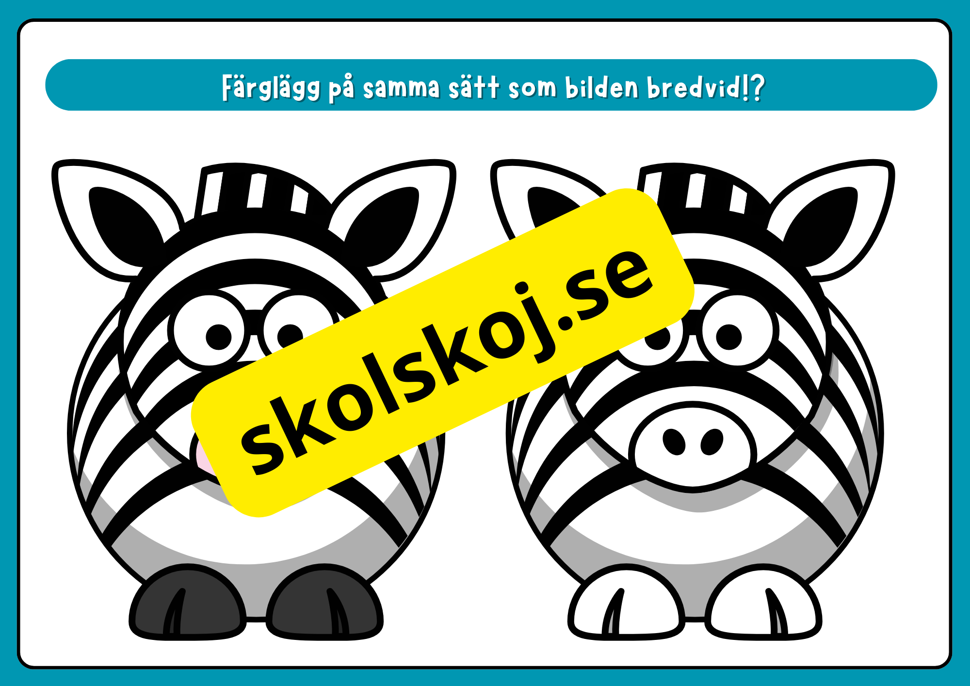 Rolig skrivträning - Förskola - Åk 2