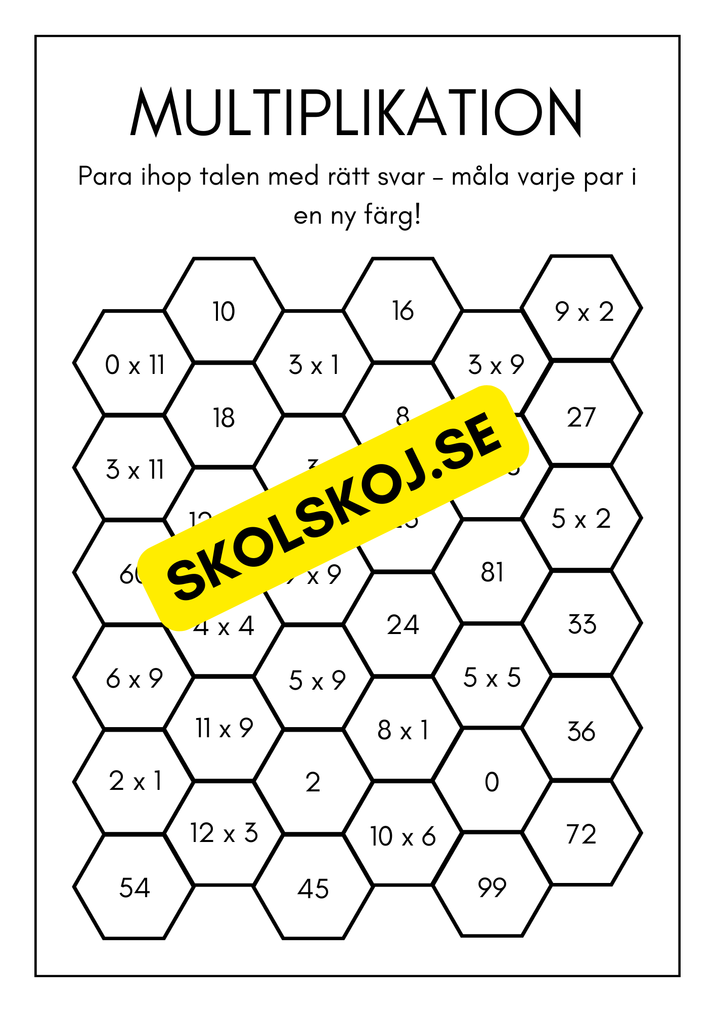 Fröken jag är klar - Blandade uppgifter