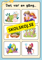 Sago- och berättarkort - Fsk - åk 3 (54 kort)