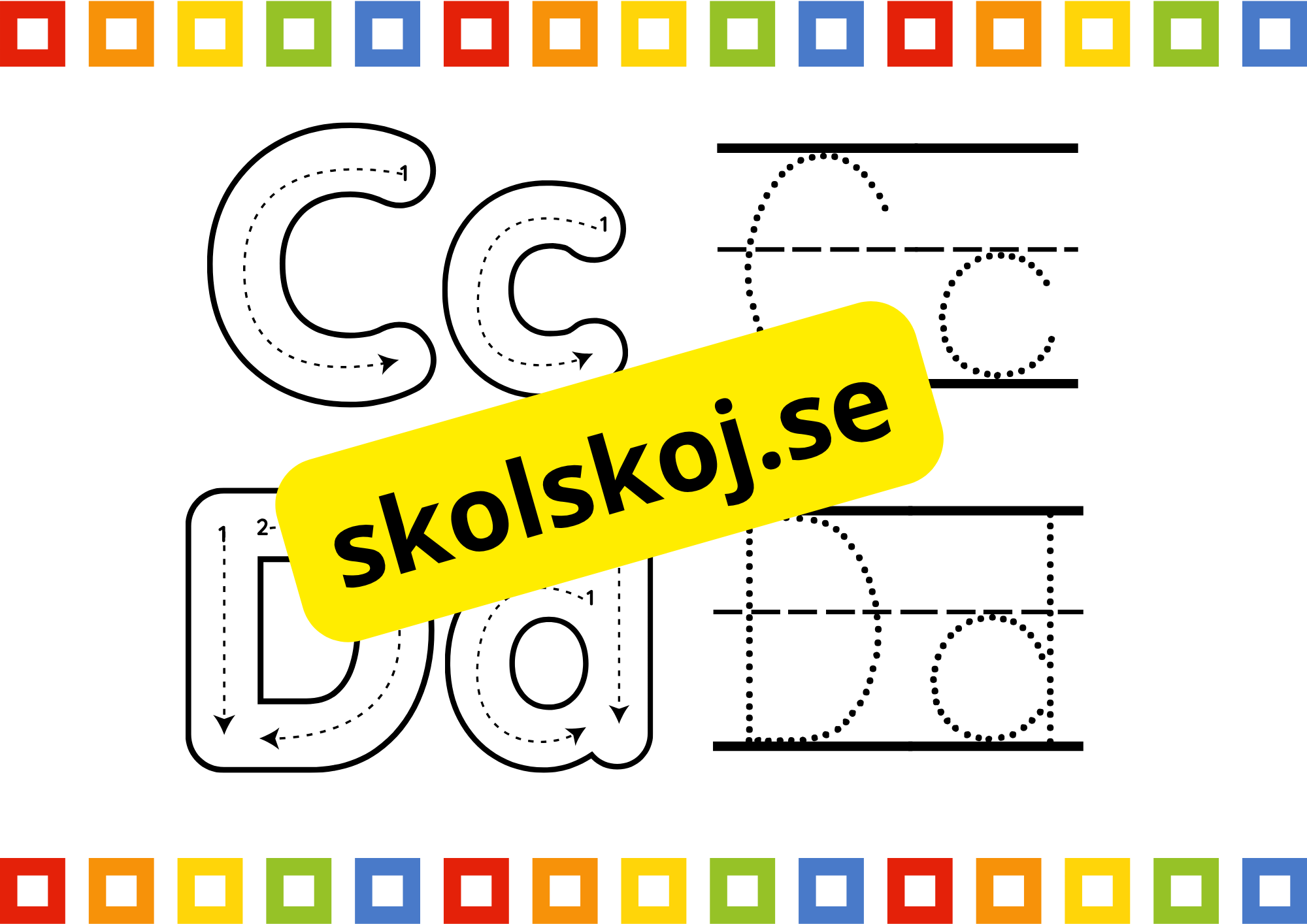 Dags att spåra bokstäver - Häfte