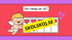 Jag lär mig räkna - Alla hjärtans dag