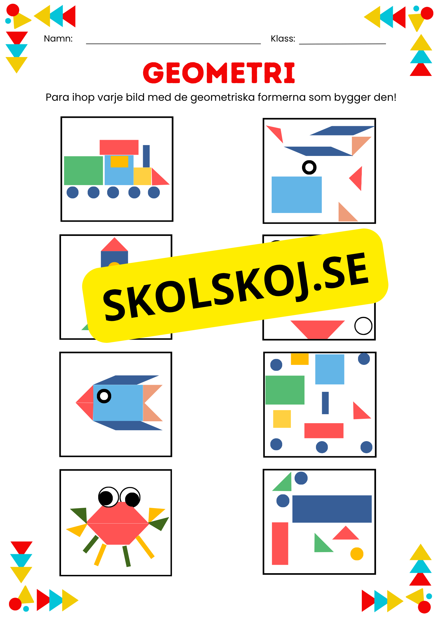 Geometri och geometriska former