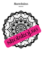 Mandalas - Målarbok