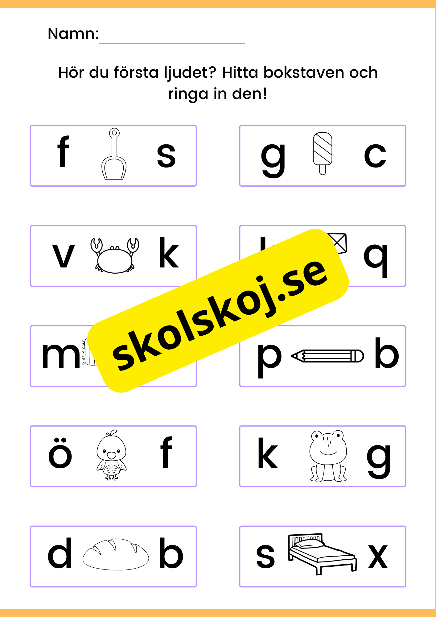 Första ljudet - Häfte