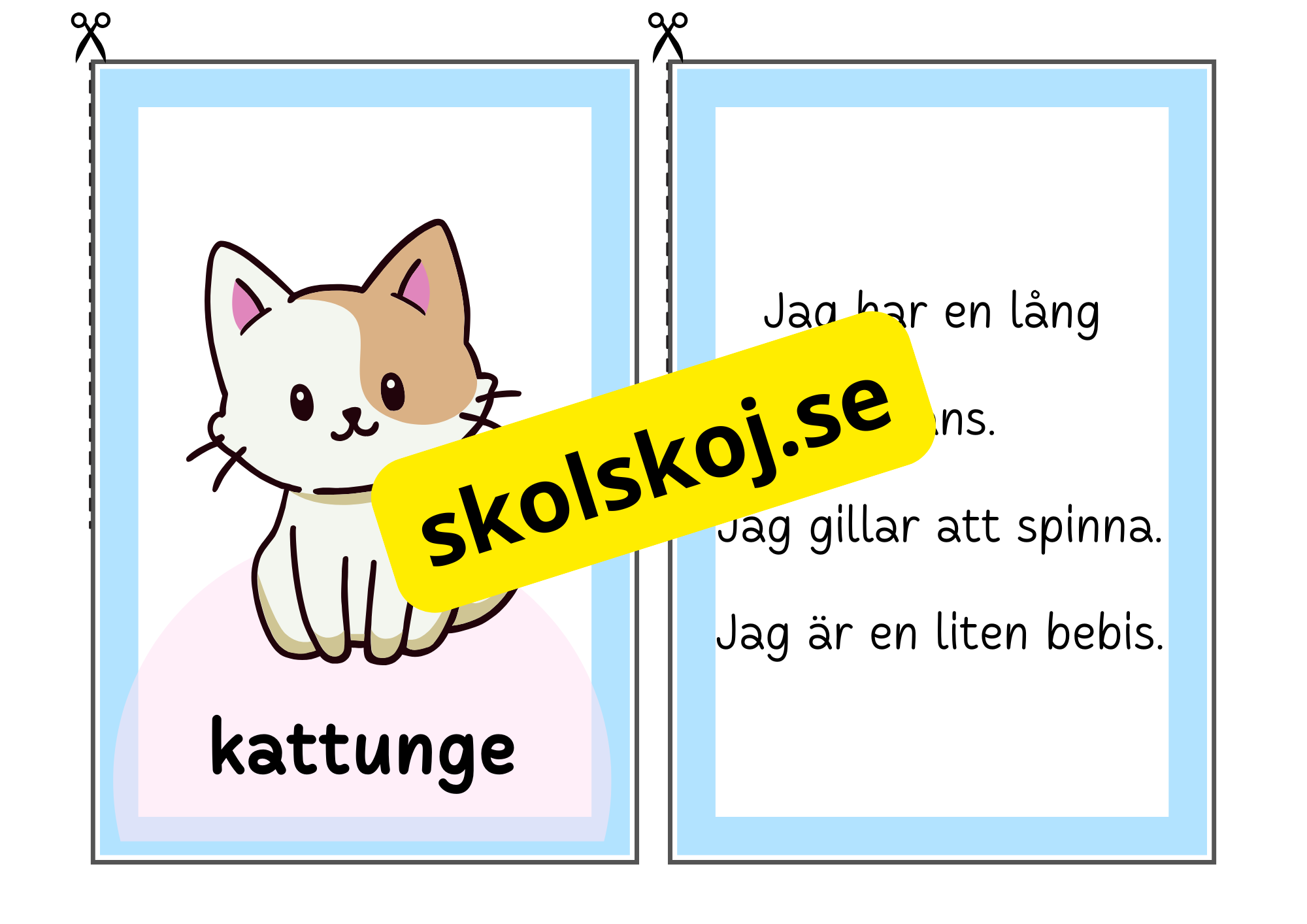 Grönt och vitt djurspel – Gissa husdjuret