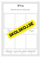 Resa och färd - Aktivitetsbok