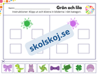 Vi lär oss färger - Häfte
