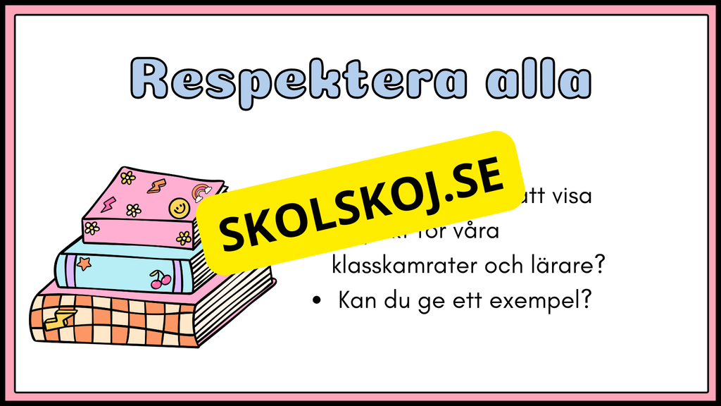 Klassrumsregler - Häfte