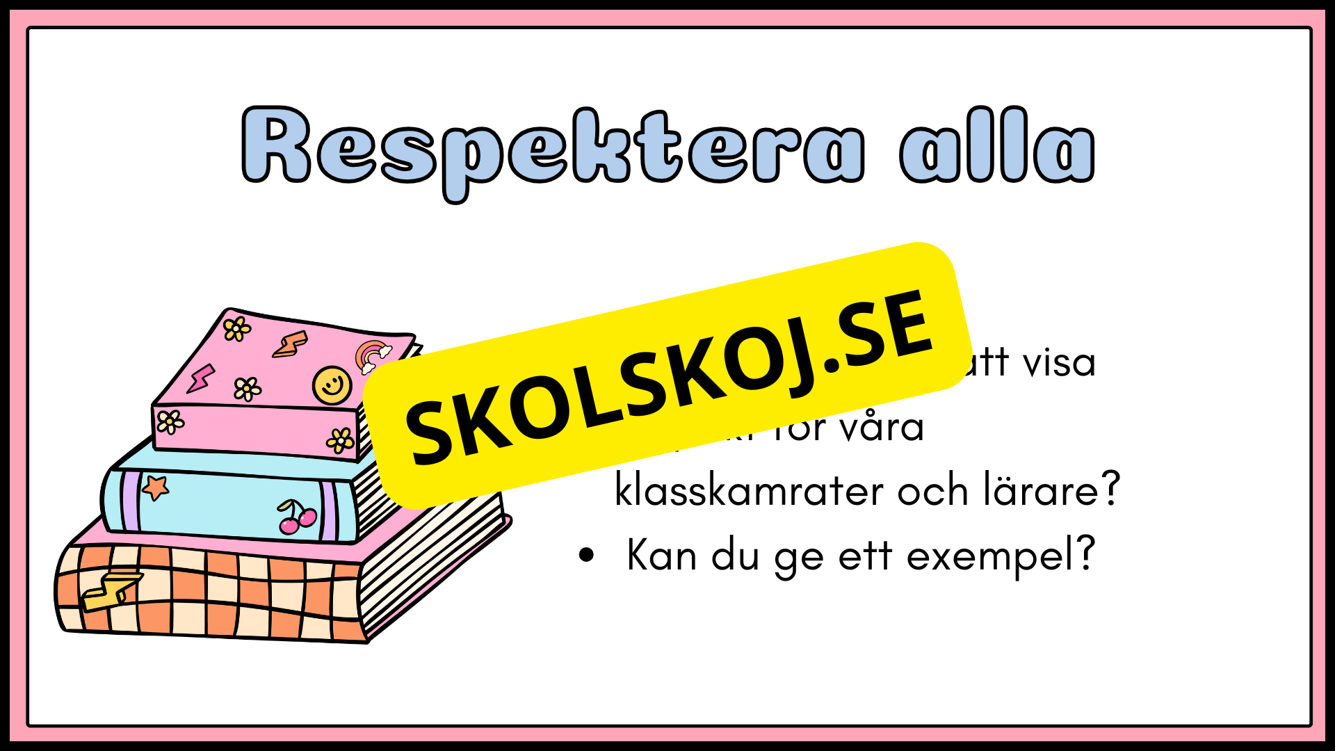 Klassrumsregler - Häfte