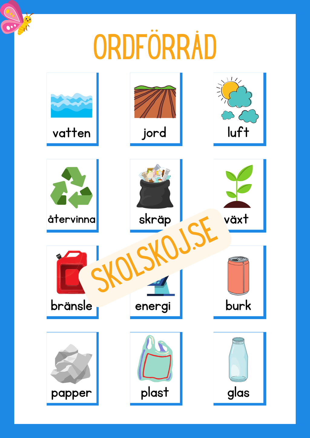 Jordens dag - Aktivitetsbok
