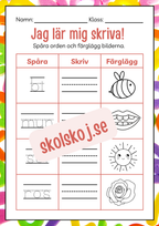 Häfte - Jag lär mig skriva