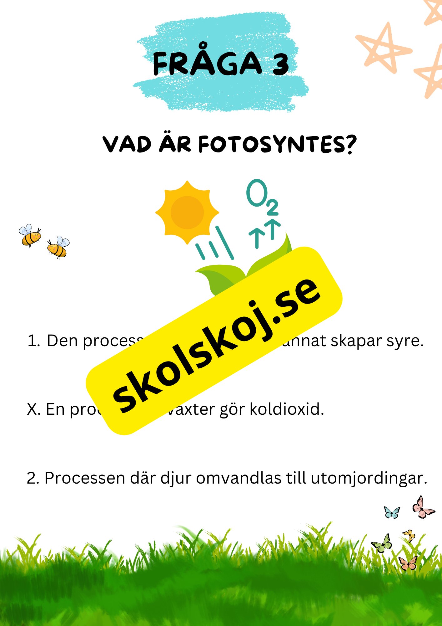 Tipspromenad - Årskurs 5 - Skolstart