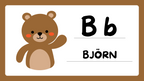 ABC - Tema djur