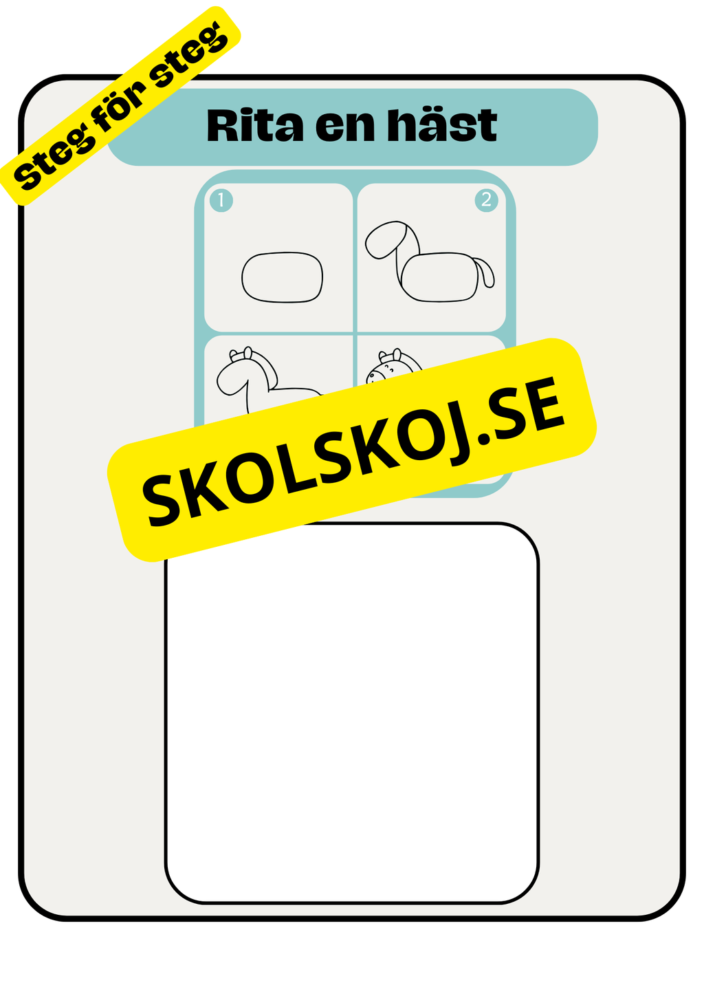 Rita steg för steg