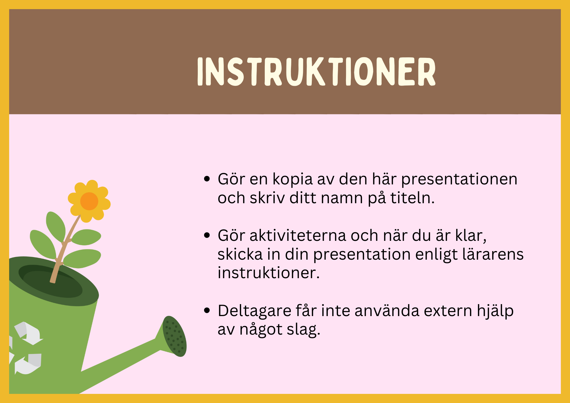 Jordens dag - Quiz