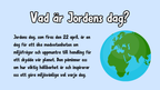 Jordens dag - Häfte + frågor
