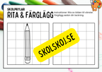 Rita och färglägg - Häfte