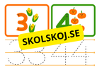 Jag lär mig siffror - 1 - 10
