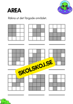 Area och omkrets - Årskurs 4 - 5
