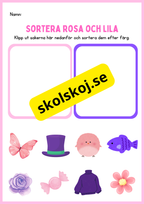 Sortera efter färg