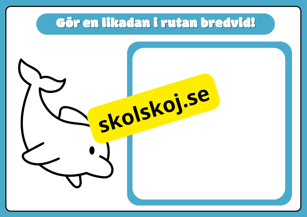 Rolig skrivträning - Förskola - Åk 2 - finmotorik