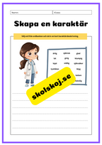 Skapa en karaktär