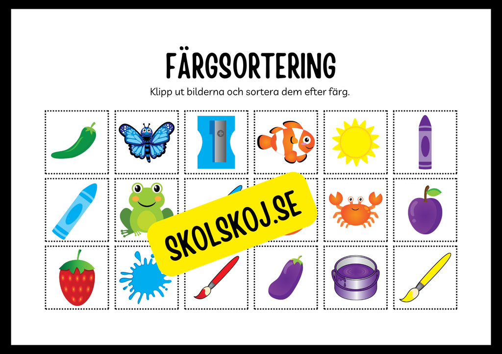 Färgsortering