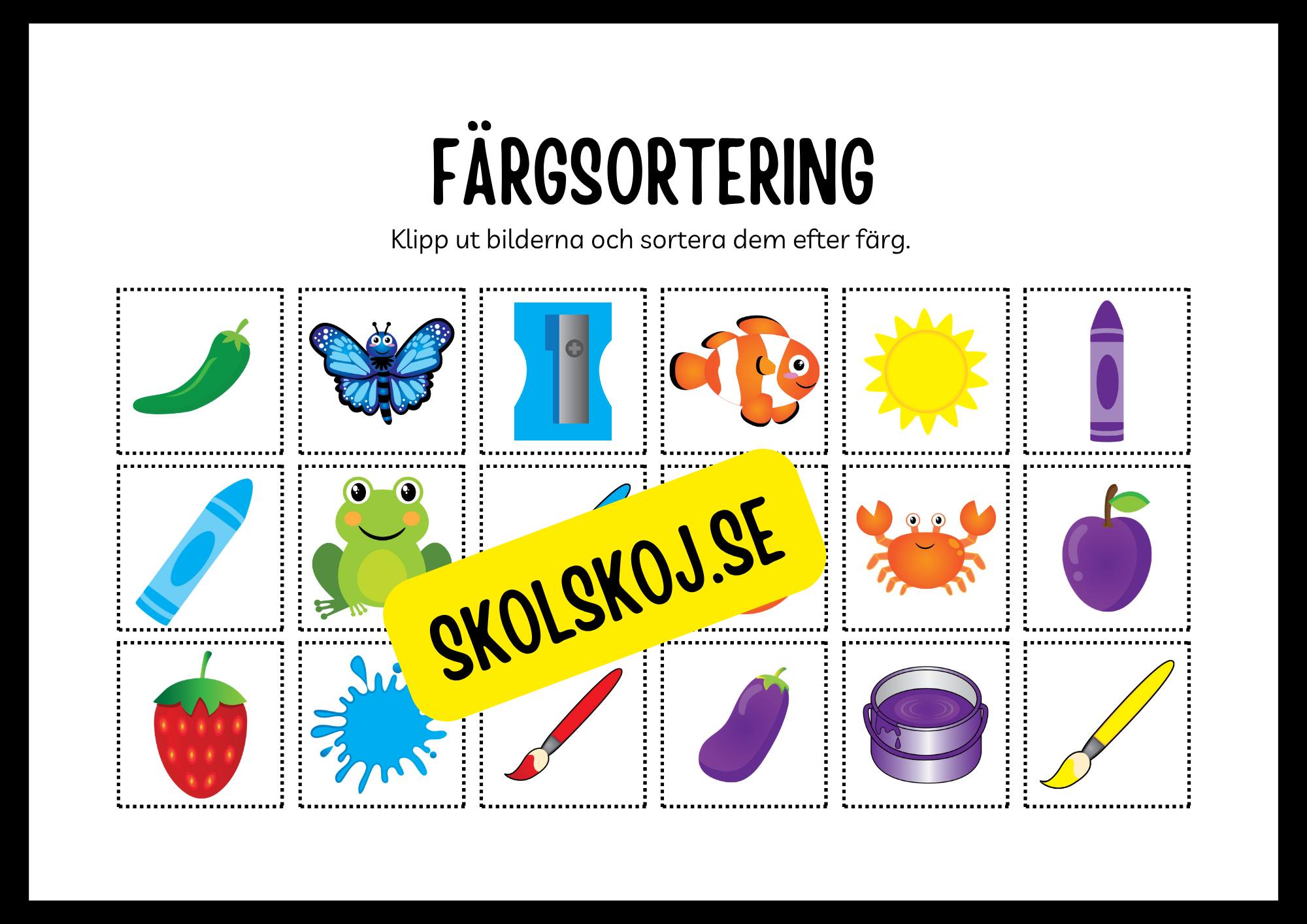 Färgsortering