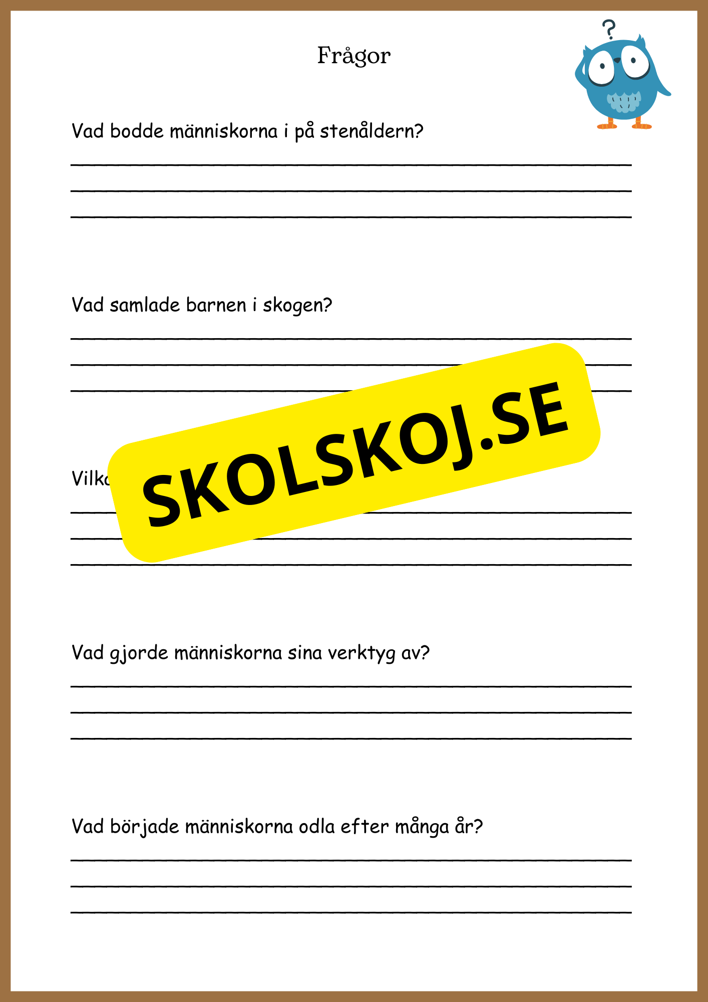 Från stenålder till vikingatid