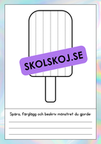 Glass - Mönsterbok (23 sidor)