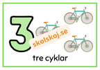 Flashkort - Fordon - A5 format