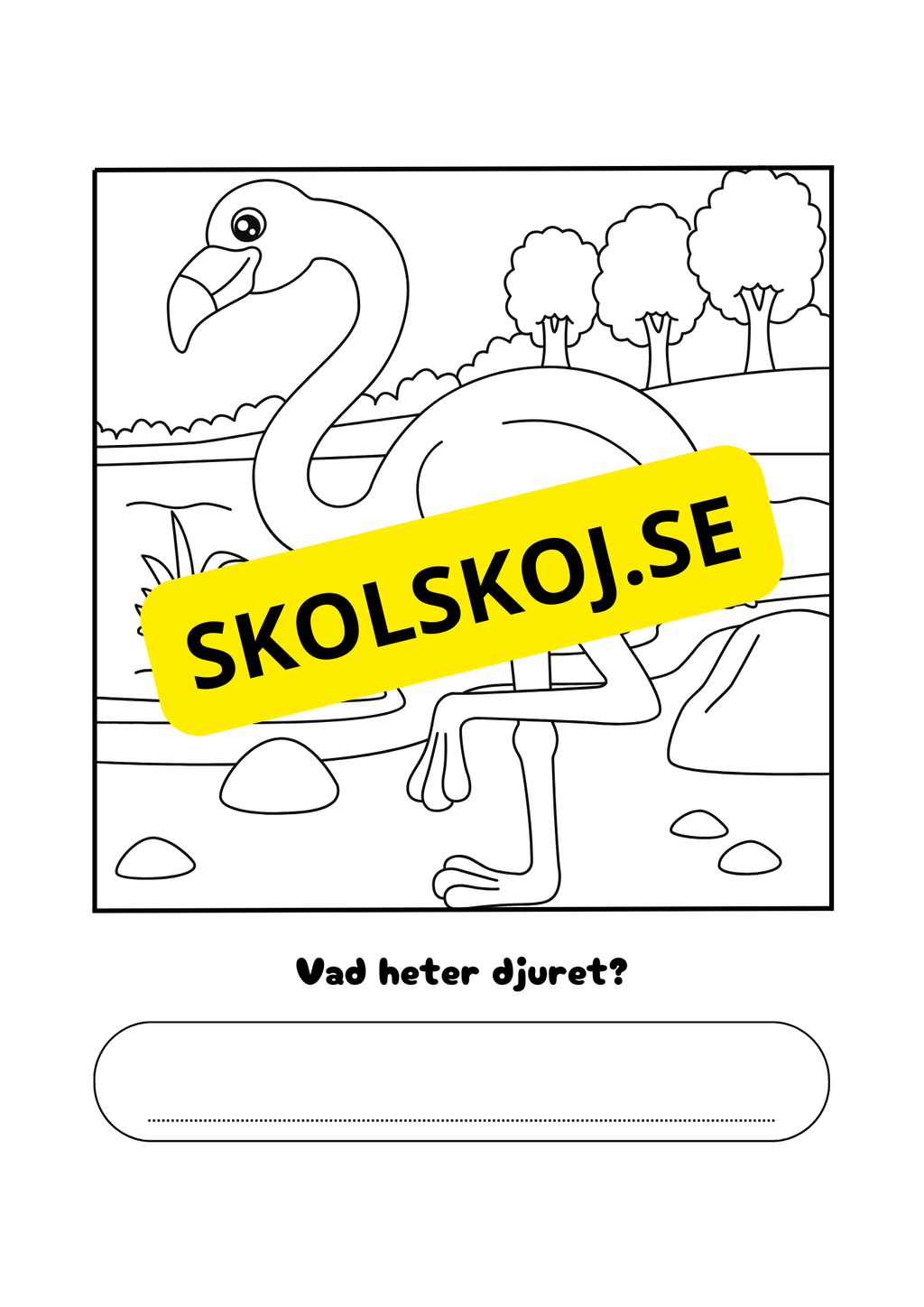Vad heter djuret?