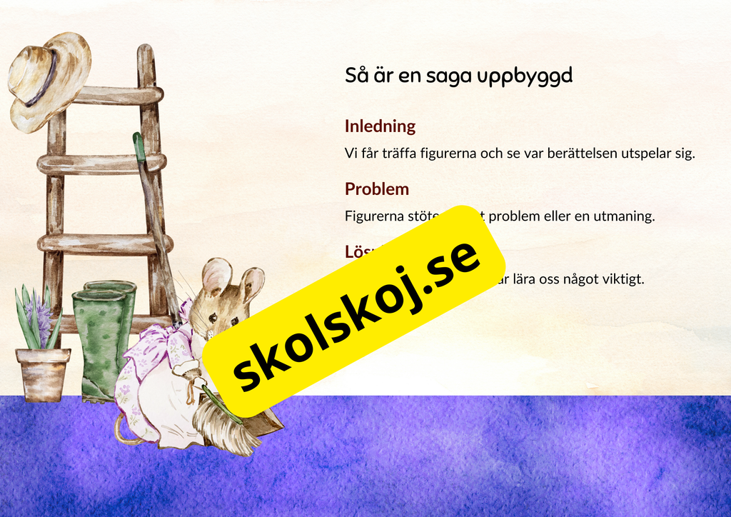 Små lärdomar från stora sagor + Frågor