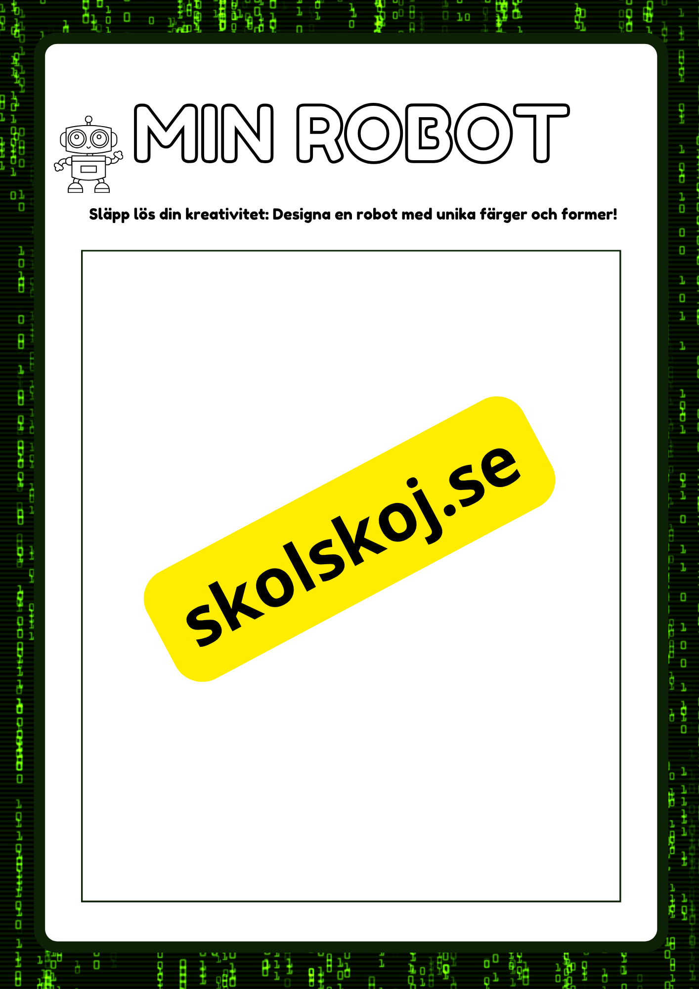 Robot - Aktivitetsbok