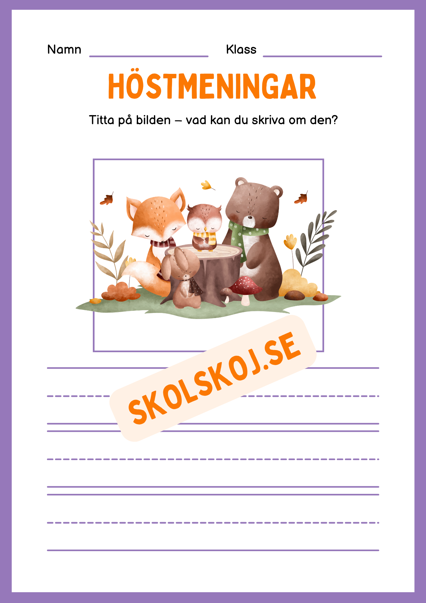 Höstmeningar