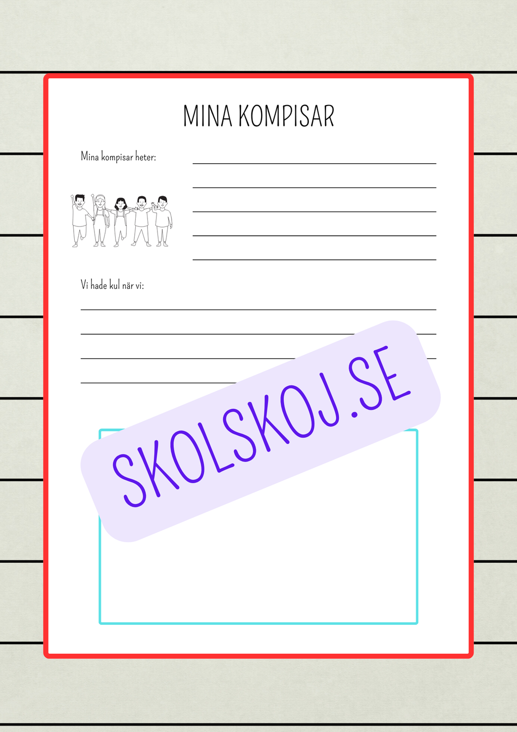 Ytterligare ett år i skolan - Häfte