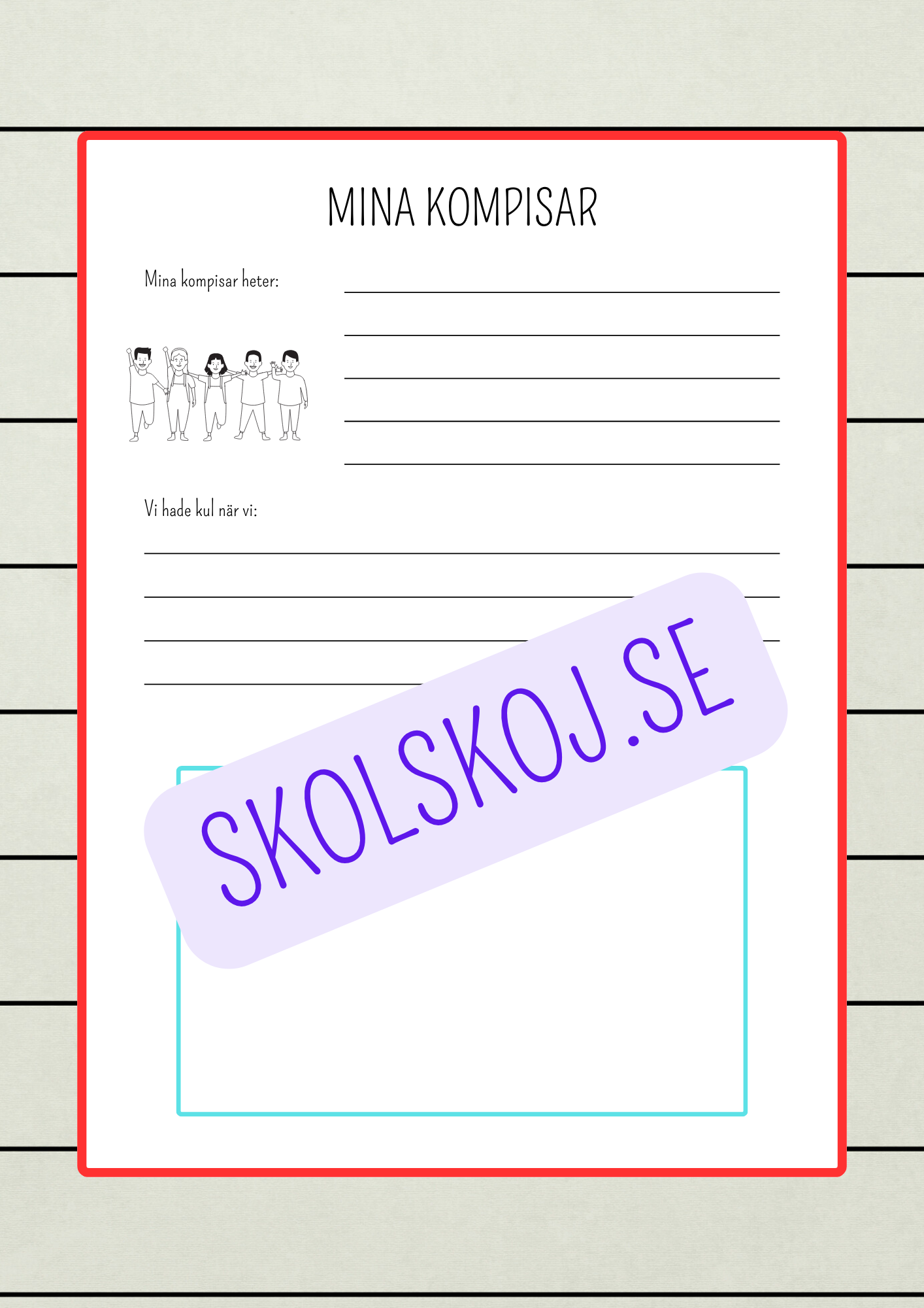 Ytterligare ett år i skolan - Häfte