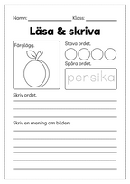 Läsa och skriva - Häfte