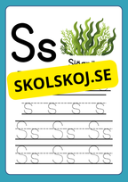 Träna finmotoriken - Lär dig alfabetet