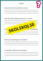 Djur och natur - Årskurs 4 - 6