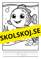 Bondgårdsdjur - Målarbok
