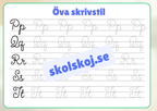 Öva skrivstil - Häfte