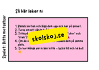 Spelet: Hitta motsatser