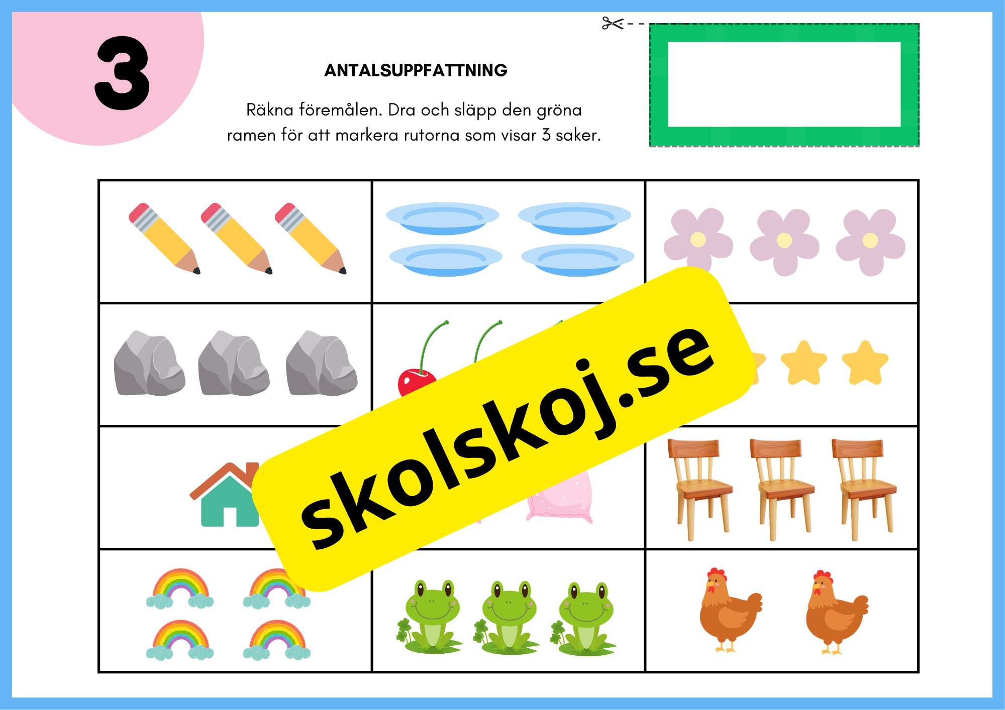 Träna antalsuppfattning